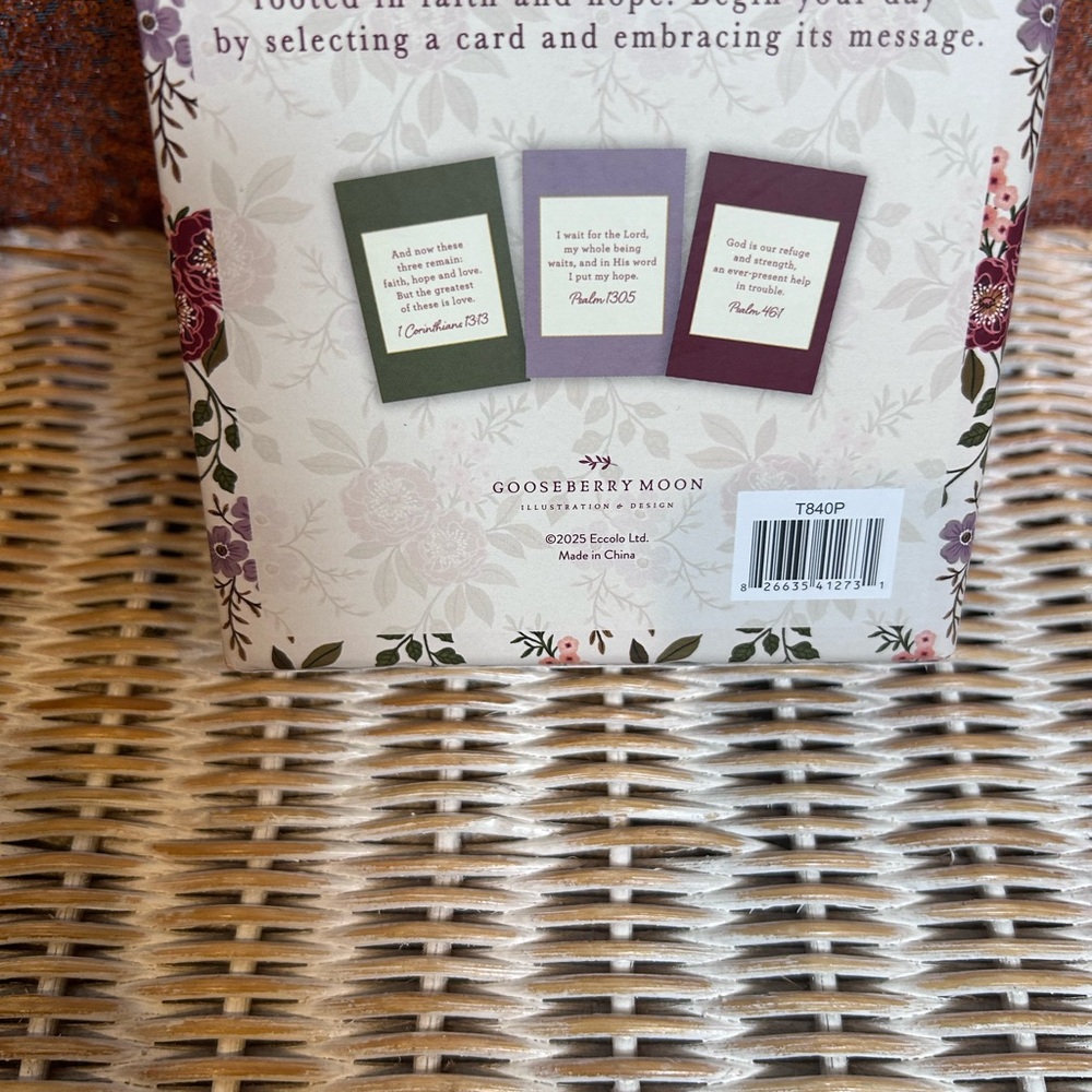 #13 A Box of Verse" scripture cards includes 60 Bible verse cards - Picture 2 of 2